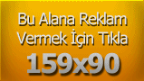 159x90 Reklam Alanı